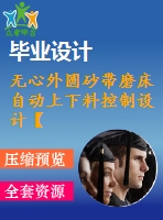 無心外圓砂帶磨床自動(dòng)上下料控制設(shè)計(jì)【電氣】【11張圖紙】【優(yōu)秀】