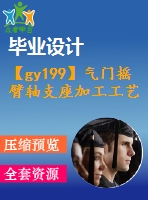 【gy199】氣門搖臂軸支座加工工藝及端面銑夾具設(shè)計【機械工藝夾具類畢業(yè)設(shè)計論文】【優(yōu)秀】【通過答辯】